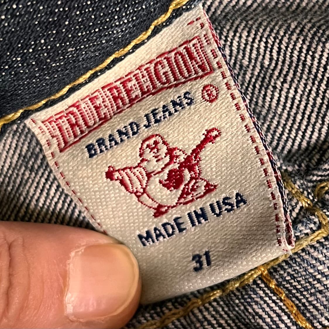 트루 릴리전 RICKY 데님팬츠  상품이미지5