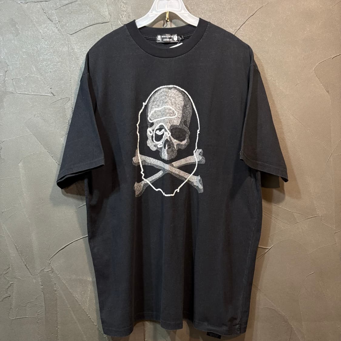 [L] MASTERMIND X BAPE 마스터 마인드 베이프 반팔 티셔츠 상품이미지1