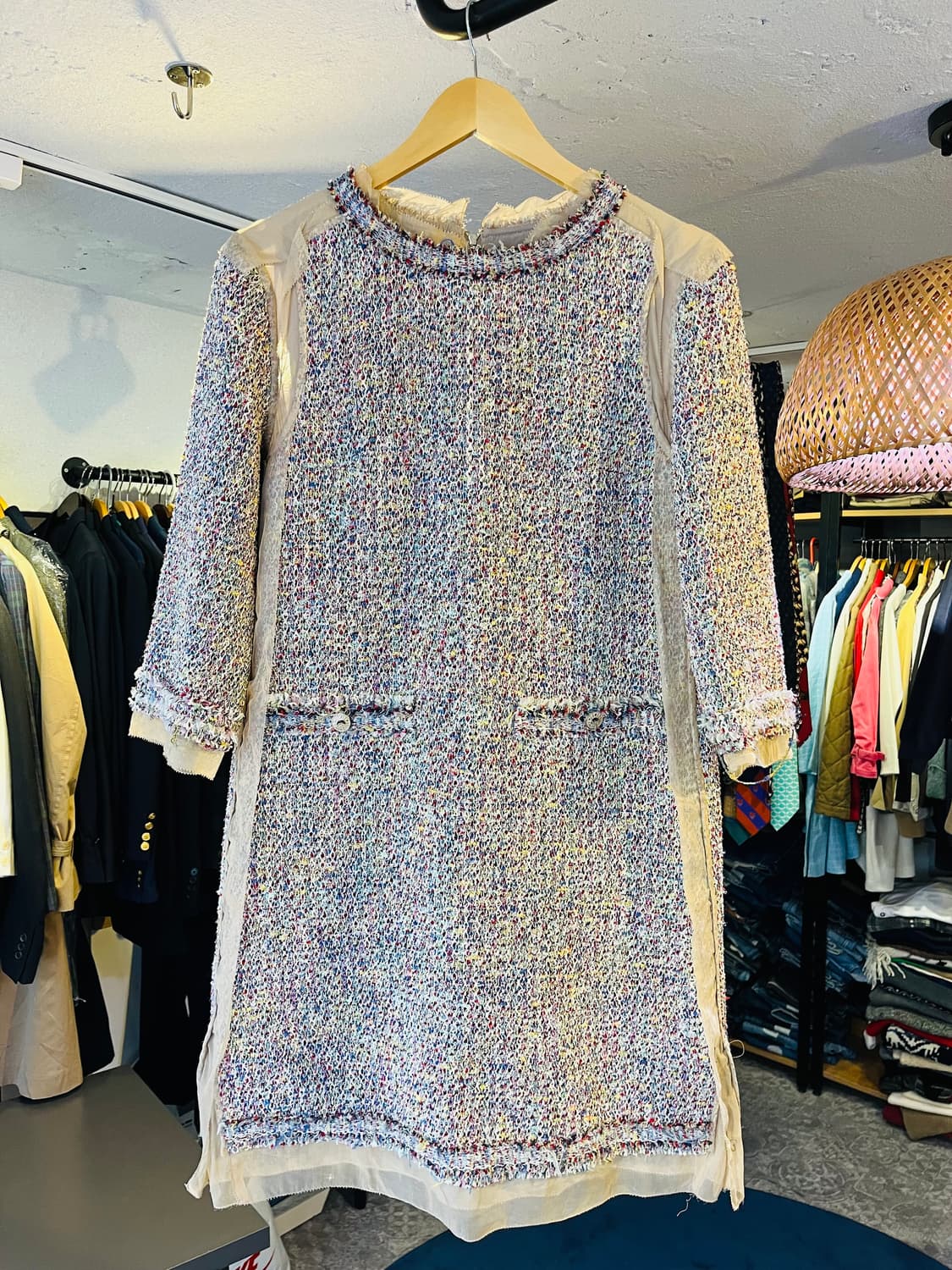 마인 트위드 원피스(이탈리아 원단 사용) 상품이미지1