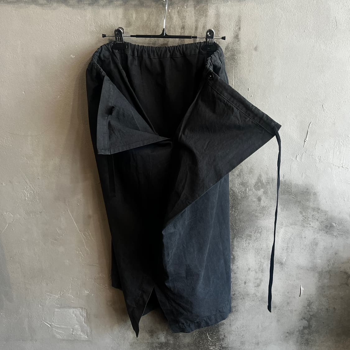 요지 야마모토 랩스커트 상품이미지2