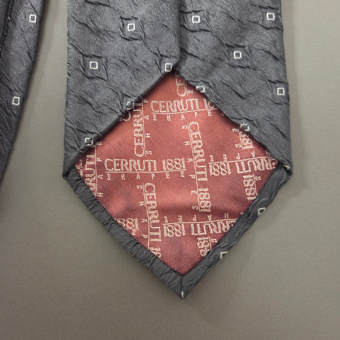 Cerruti 1881 재팬 실크 빈티지 넥타이 상품이미지7