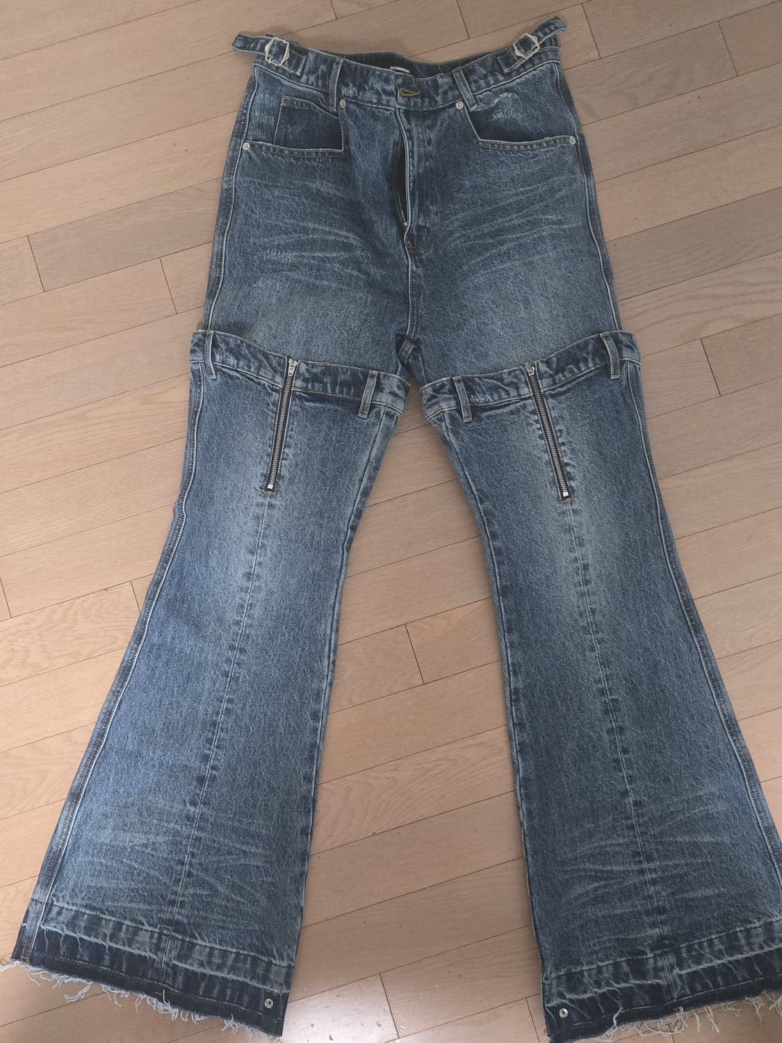 로어링라드 트리플 오비 플레어 데님팬츠 L 상품이미지1