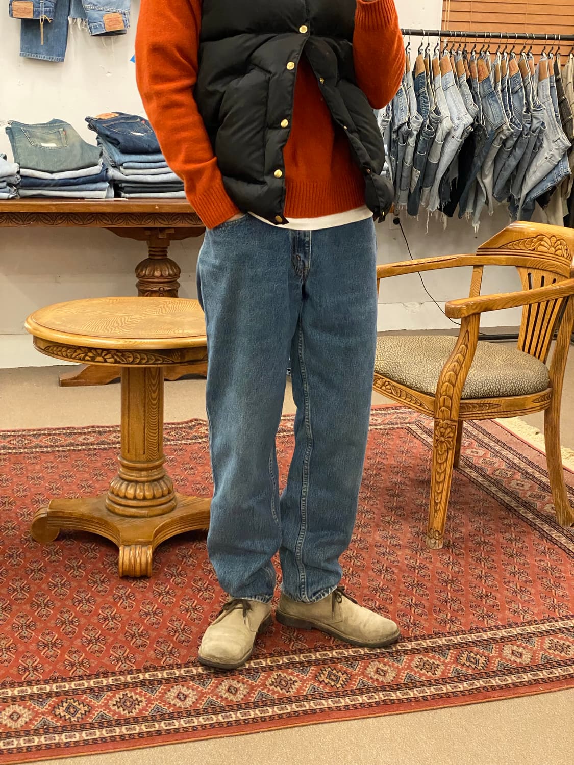 (31inch) 90s 빈티지 리바이스 560 진청 상품이미지1