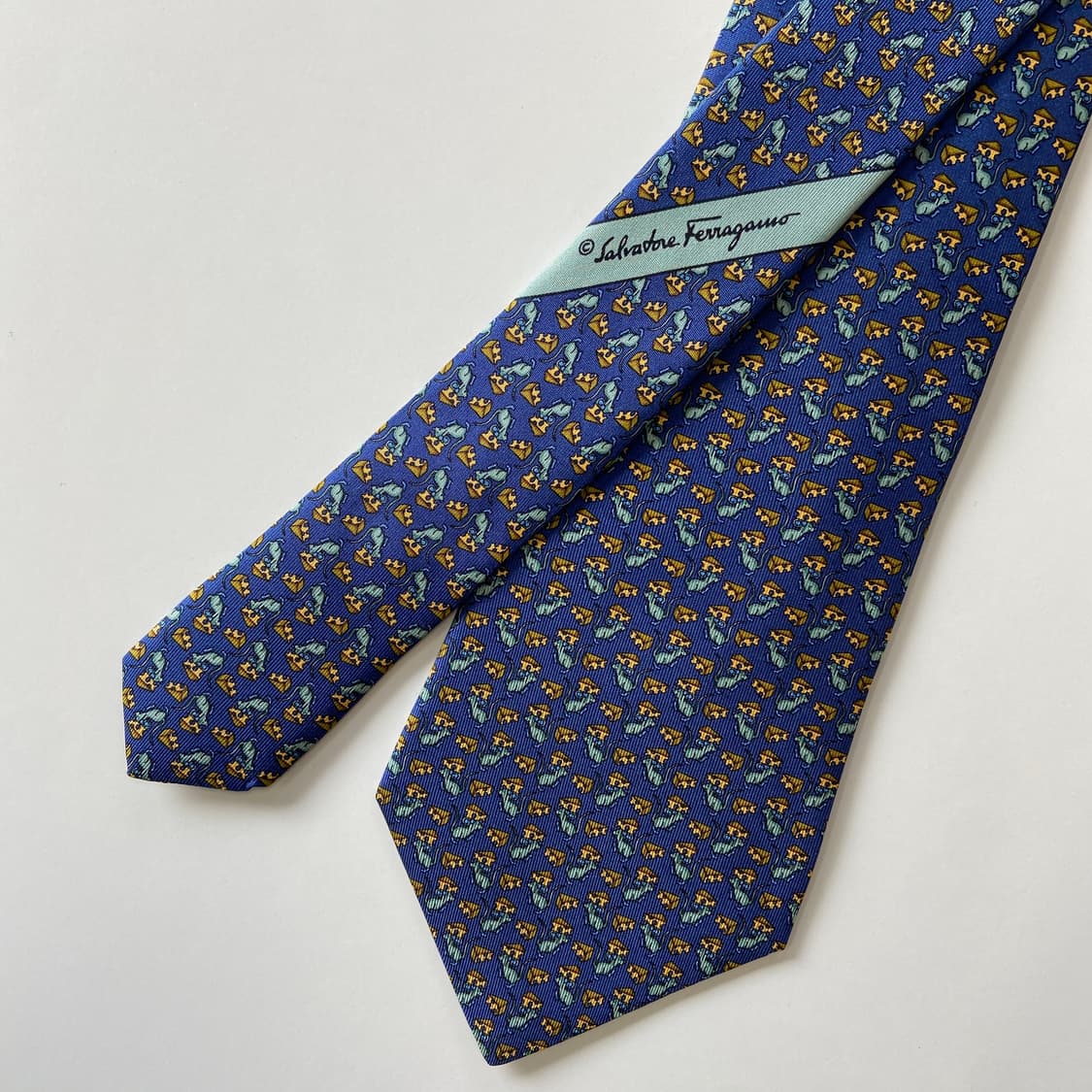 페레가모 (Ferragamo) 명품 정품 넥타이 상품이미지2