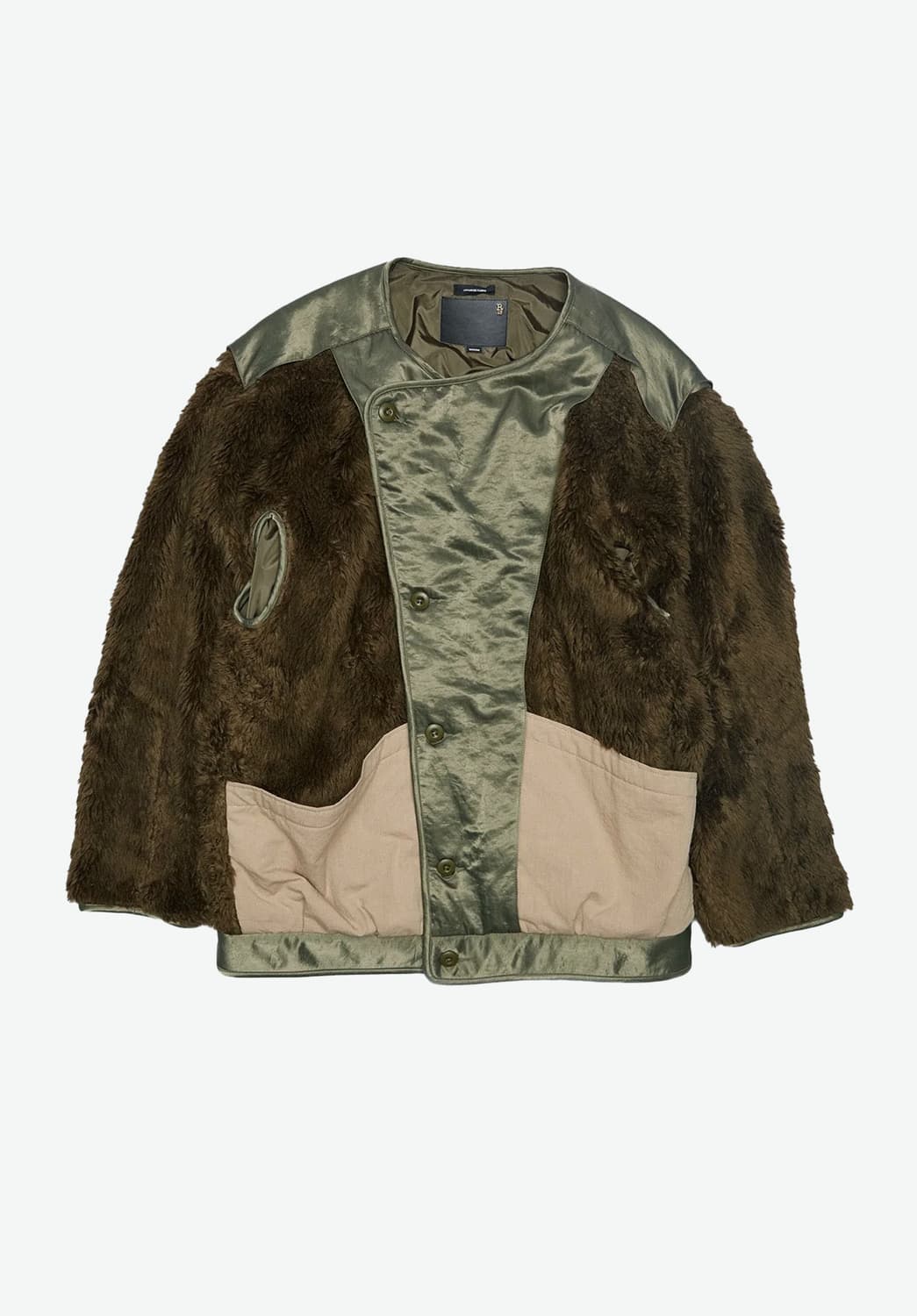 [M,L]알써틴 R13 Cocoon 퍼 자켓 상품이미지5