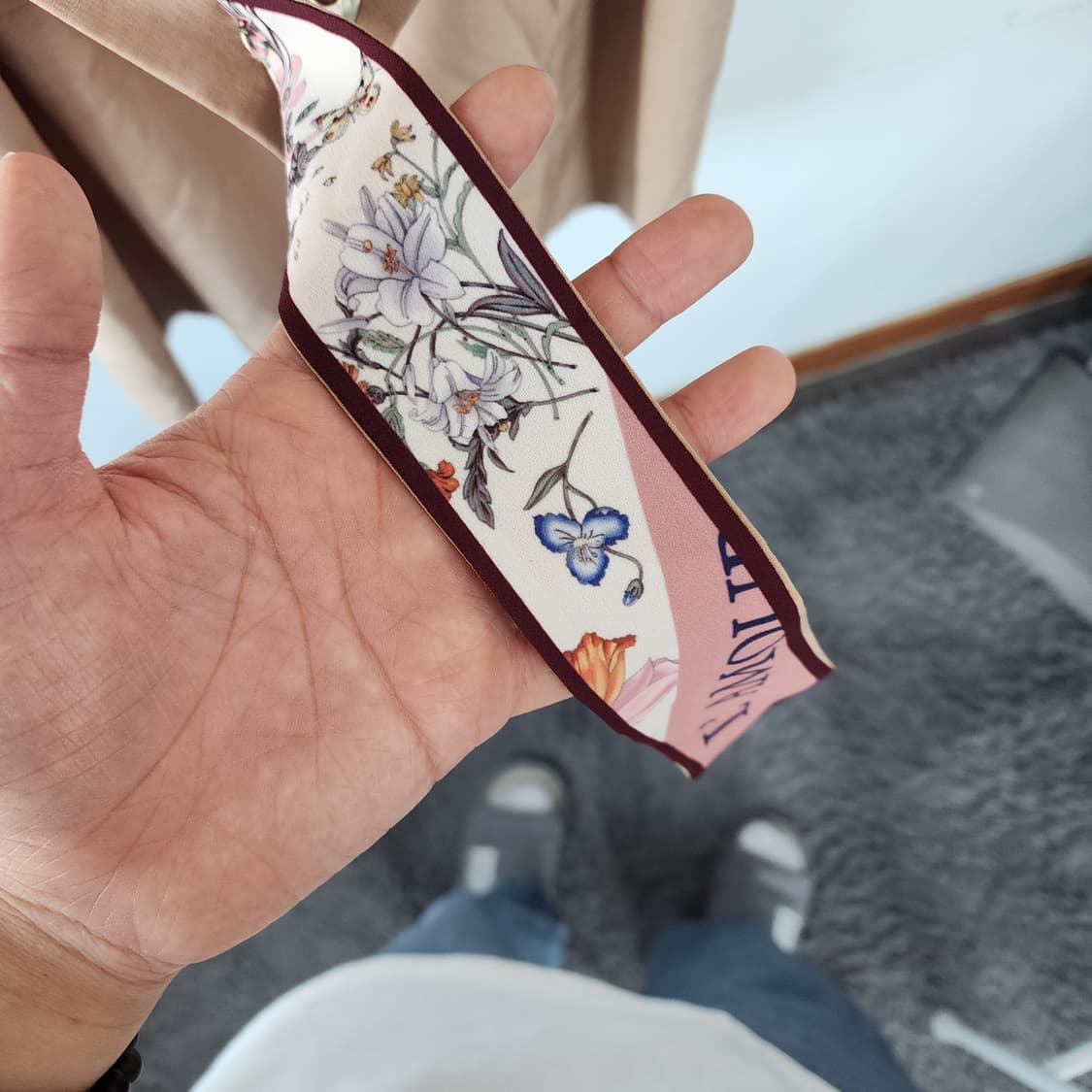 zooc 베이지 반팔 원피스 상품이미지4