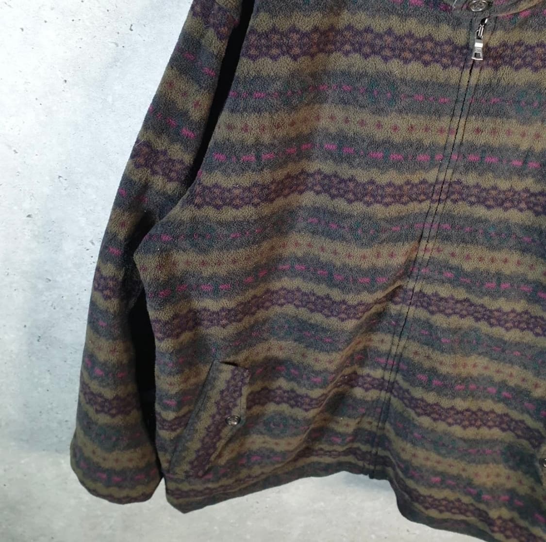 폴로 아즈텍 플리스 xxl 희귀 상품이미지3