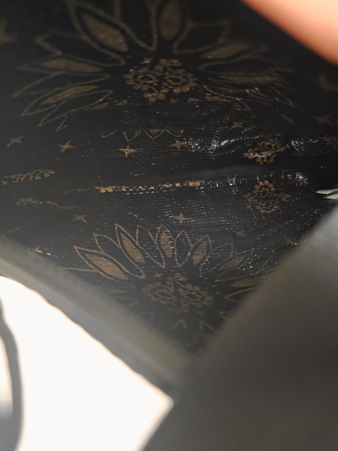 새상품급 슈프림 페이즐리 타프 크로스백 블랙 상품이미지3