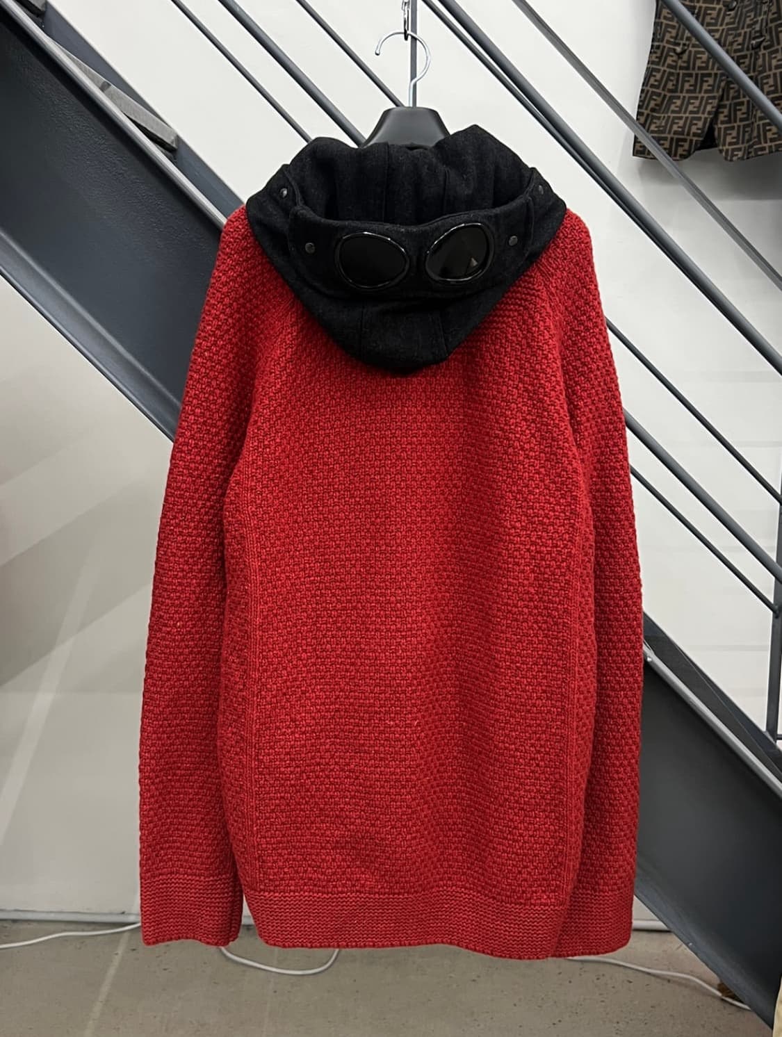 CP컴퍼니 보카시 울 니트 후드자켓  상품이미지2