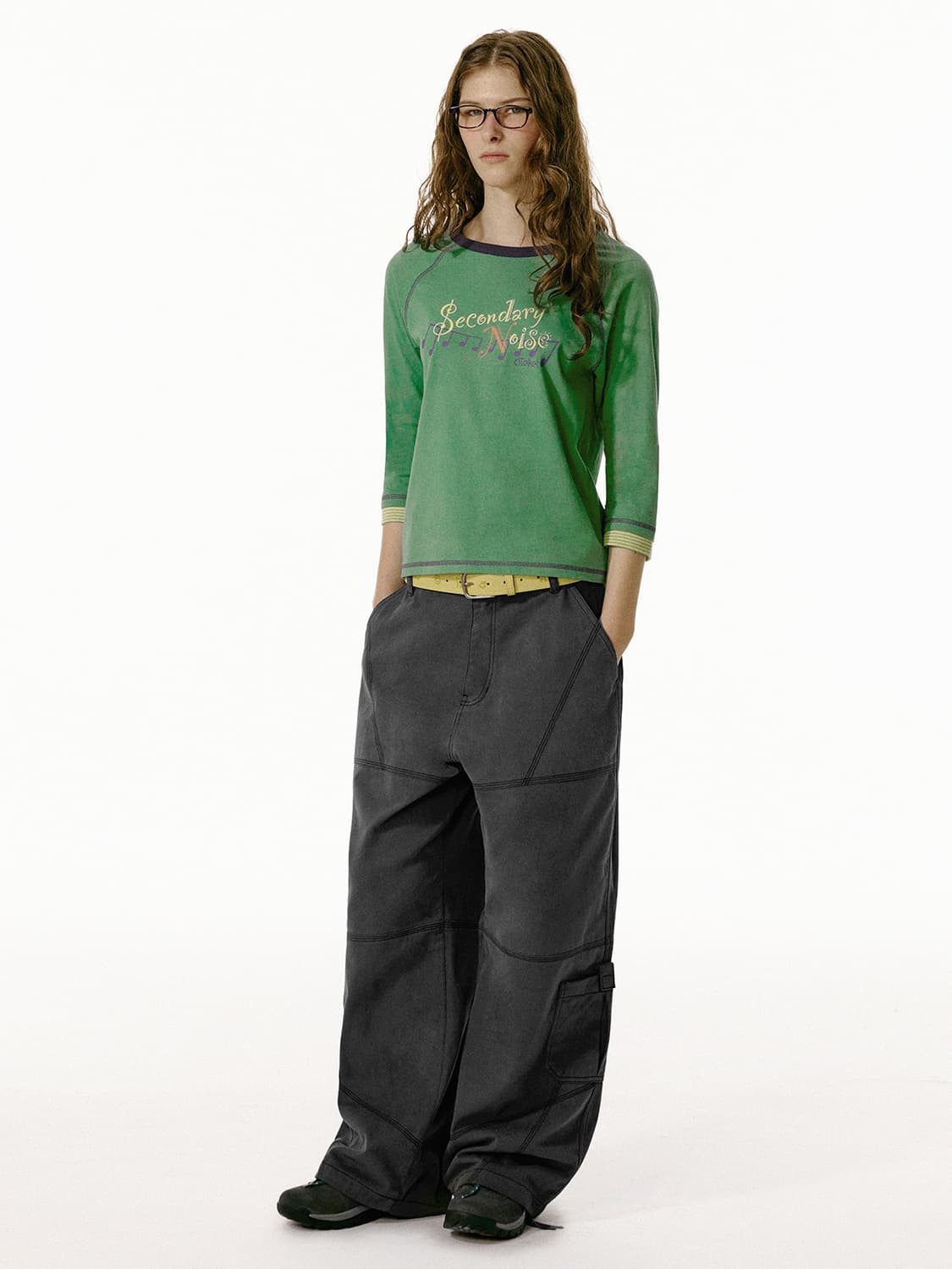 테켓 Flow Note L/S Tee Green 상품이미지2