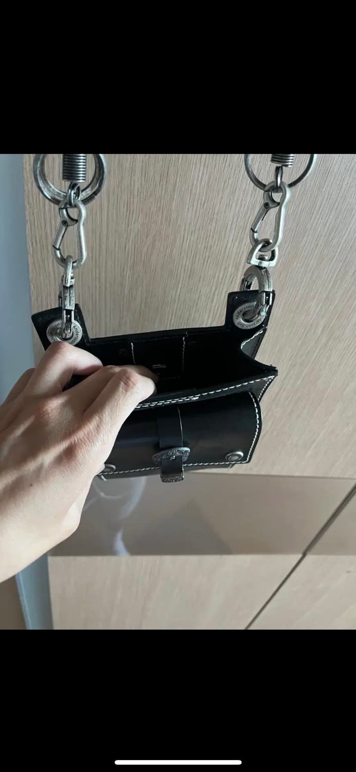 앤더슨벨 몬터레이 미니백 블랙 팝니다 상품이미지8