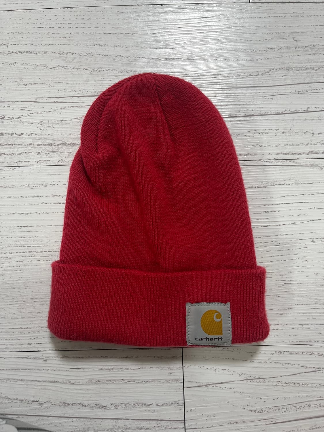 칼하트 비니 레드 상품이미지1