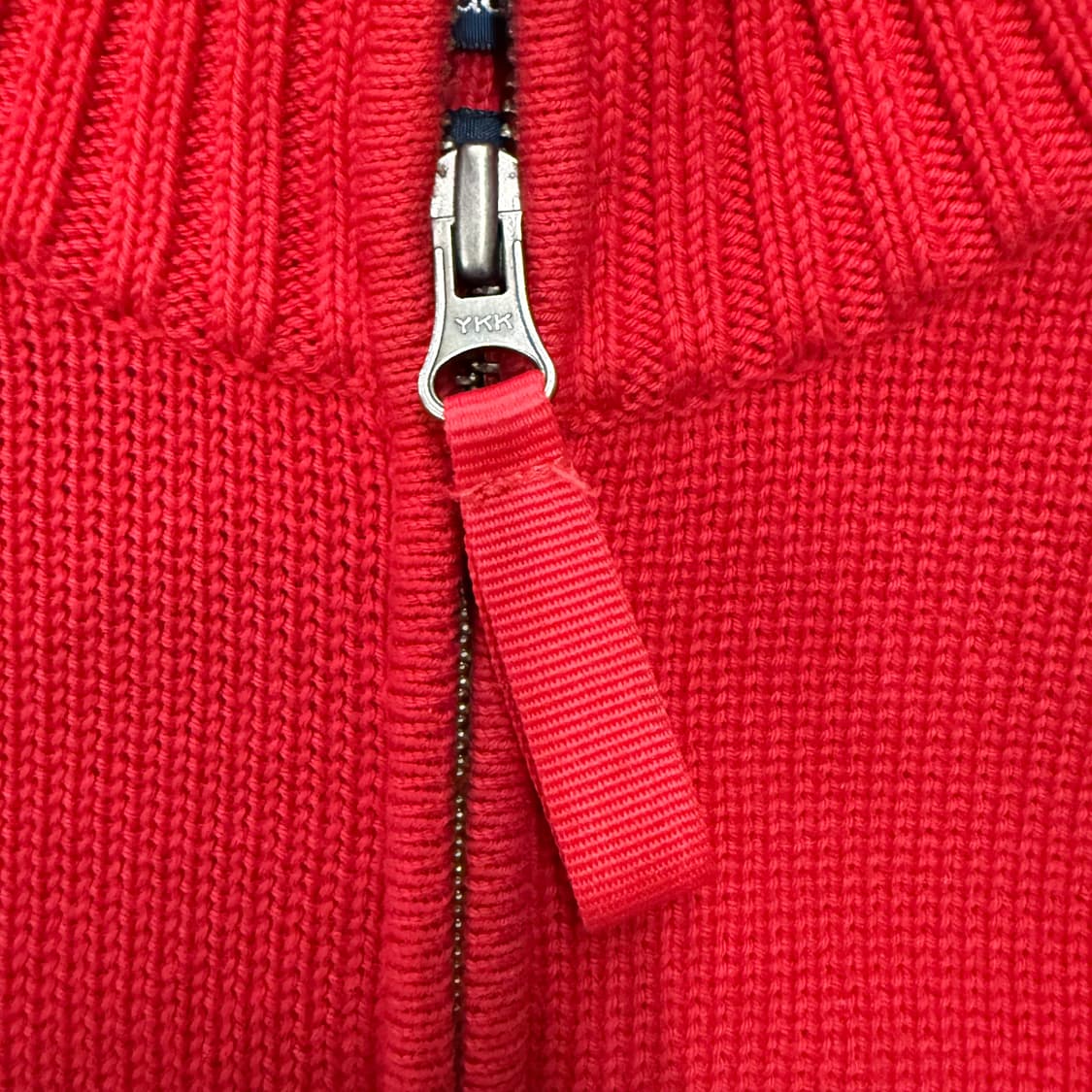 폴로 랄프로렌 레드 니트집업 상품이미지9