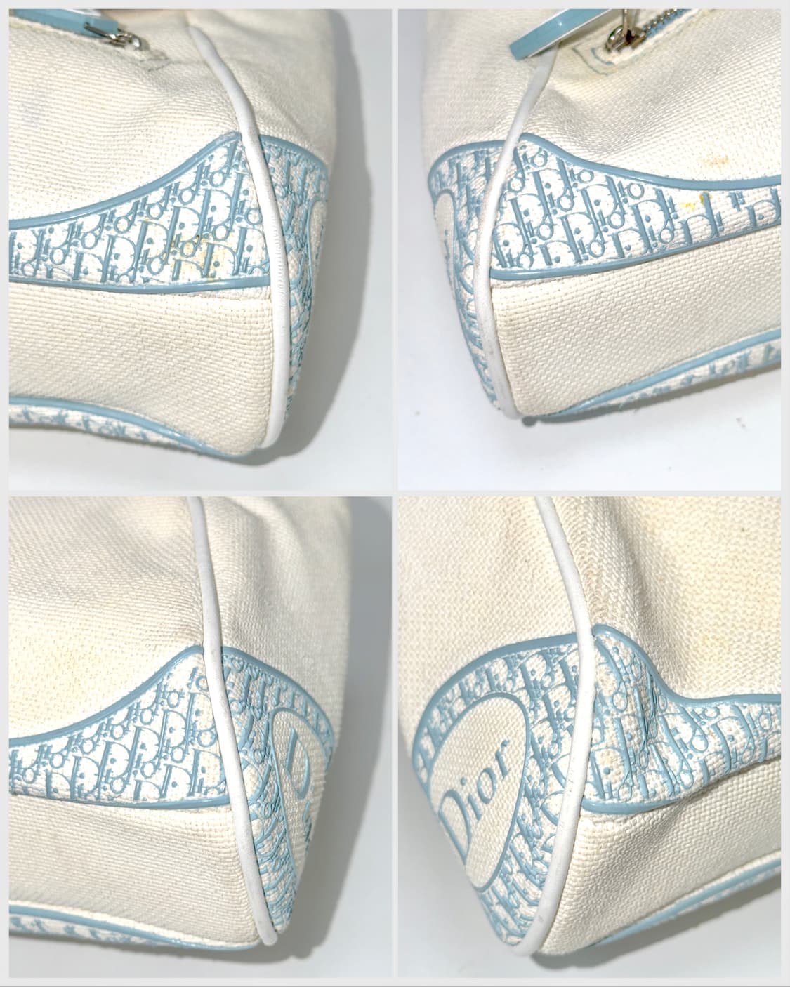 디올 트로터 새들 캔버스 바게트 크로스백 상품이미지7