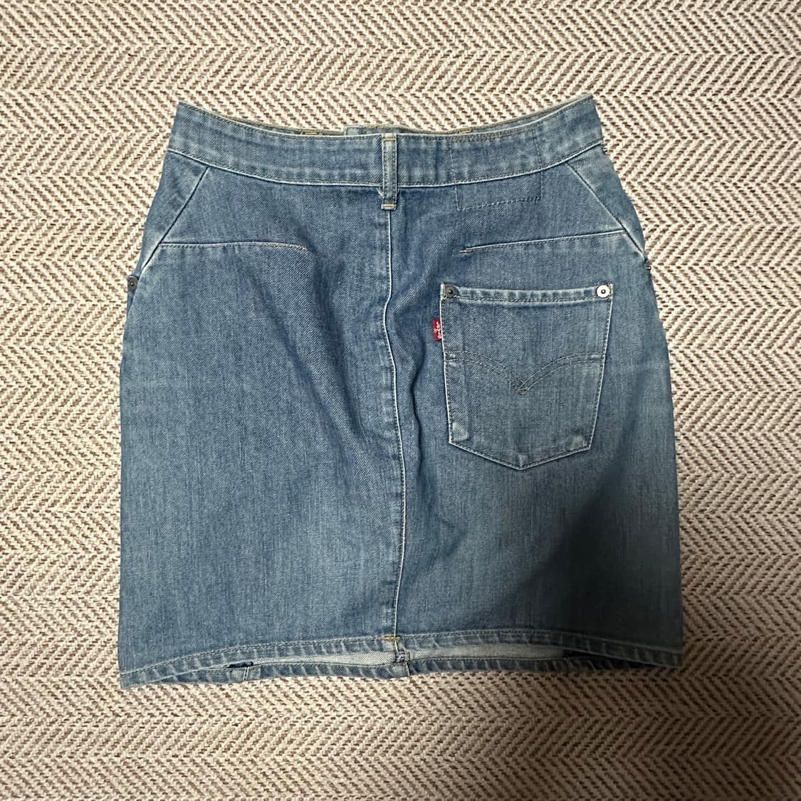 LEVI'S 00's engineered jeans denim skirt 상품이미지2