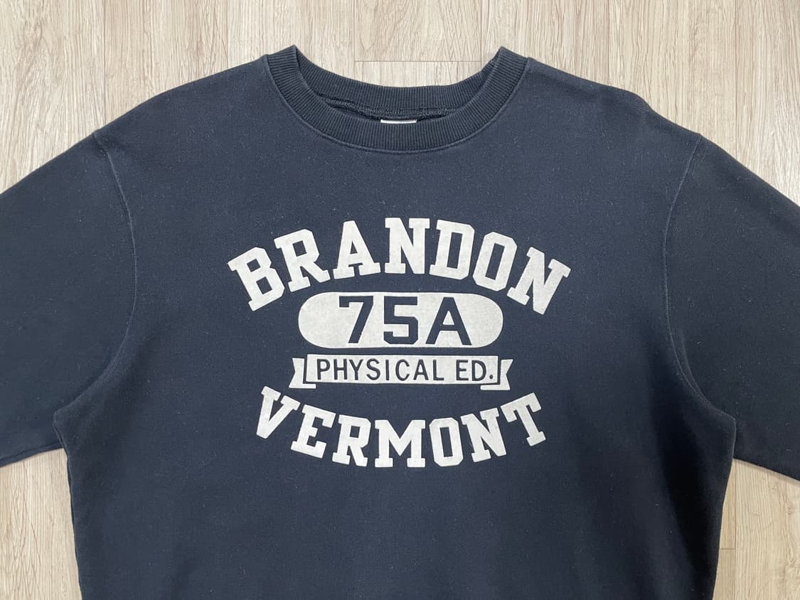 105) 80's 복각 챔피온 재팬 버몬트 맨투맨(RRL&LVC&폴로) 상품이미지1