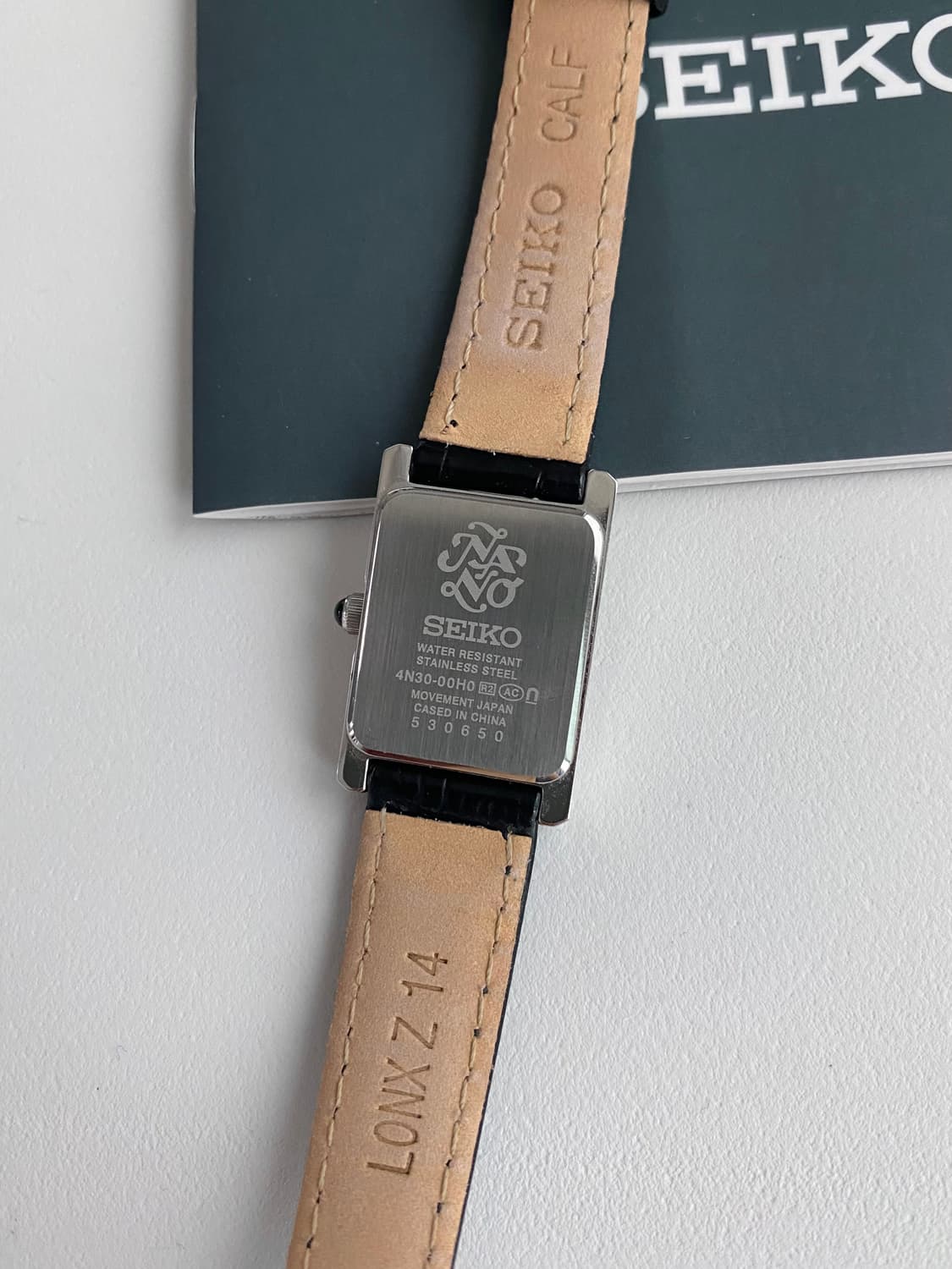 Seiko 세이코 Nano 나노 유니버스 콜라보 한정판 탱크 레이디스 상품이미지7