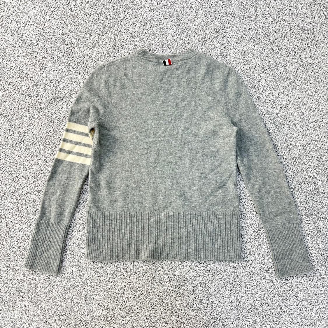 S 고급 캐시미어 완장 긴팔 니트 0305J 상품이미지2