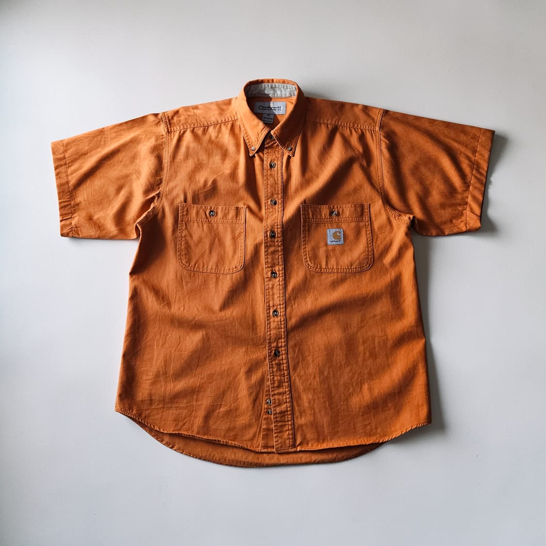 칼하트 면 오버핏 긴팔셔츠 M 상품이미지1