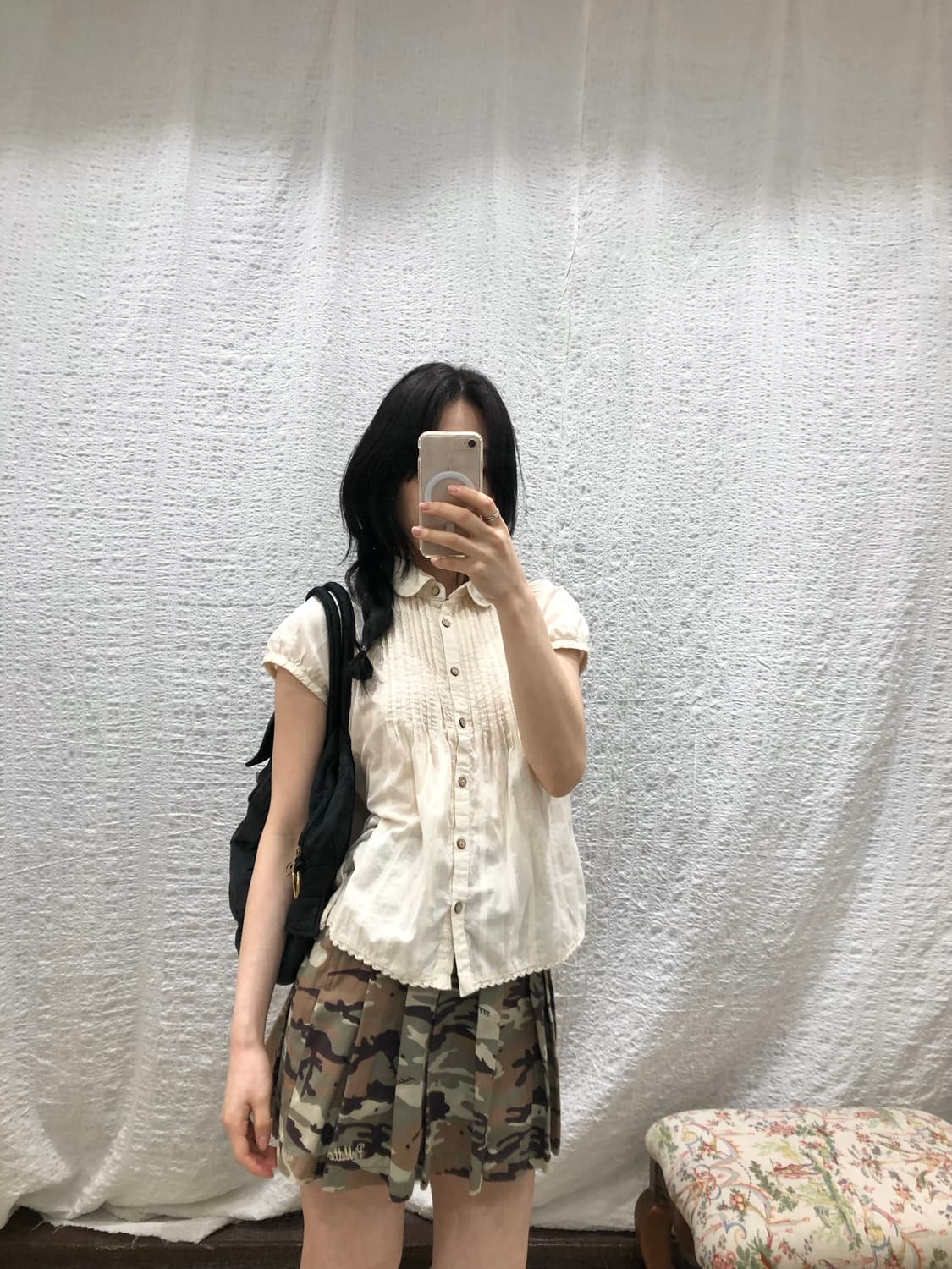 camo mini skirt 상품이미지2