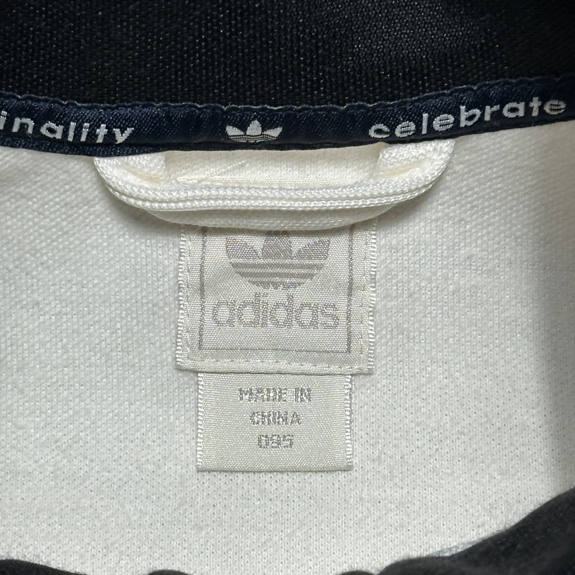 95 00’s 아디다스 베켄바우어 블랙라인 화이트 트랙 상품이미지3