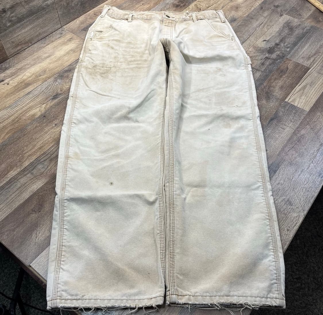 칼하트 싱글니 덕캔버스 워크팬츠 36x30 상품이미지2