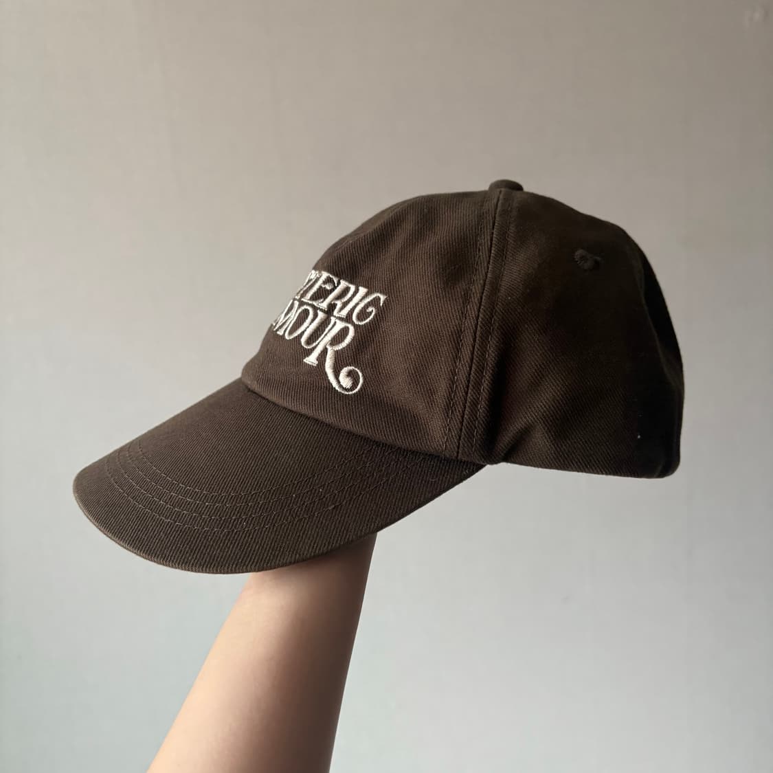 Hysteric glamour brown cap 상품이미지3