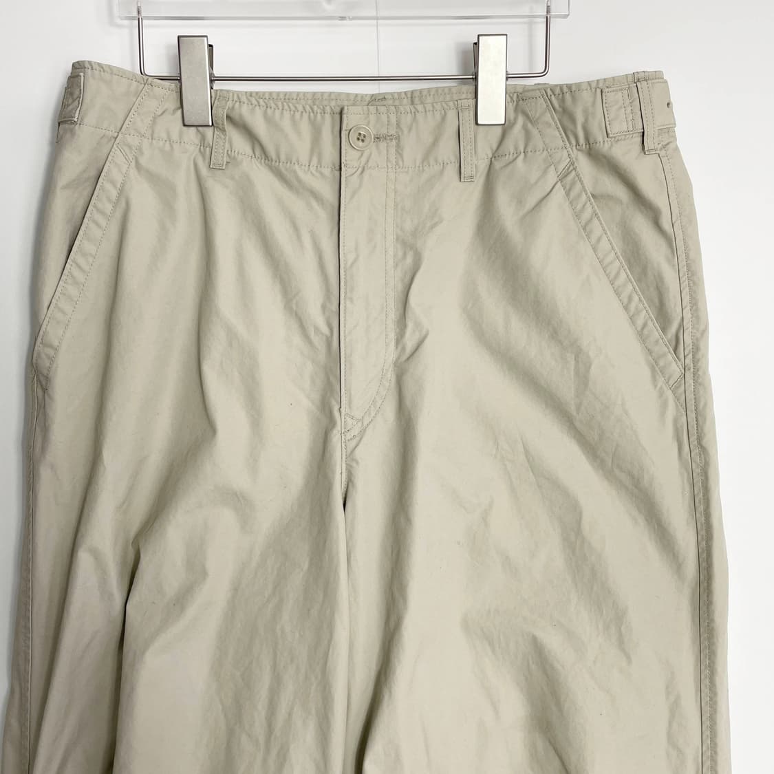 C1 유니클로U 와이드핏 파라슈트 팬츠  34-35사이즈 상품이미지2