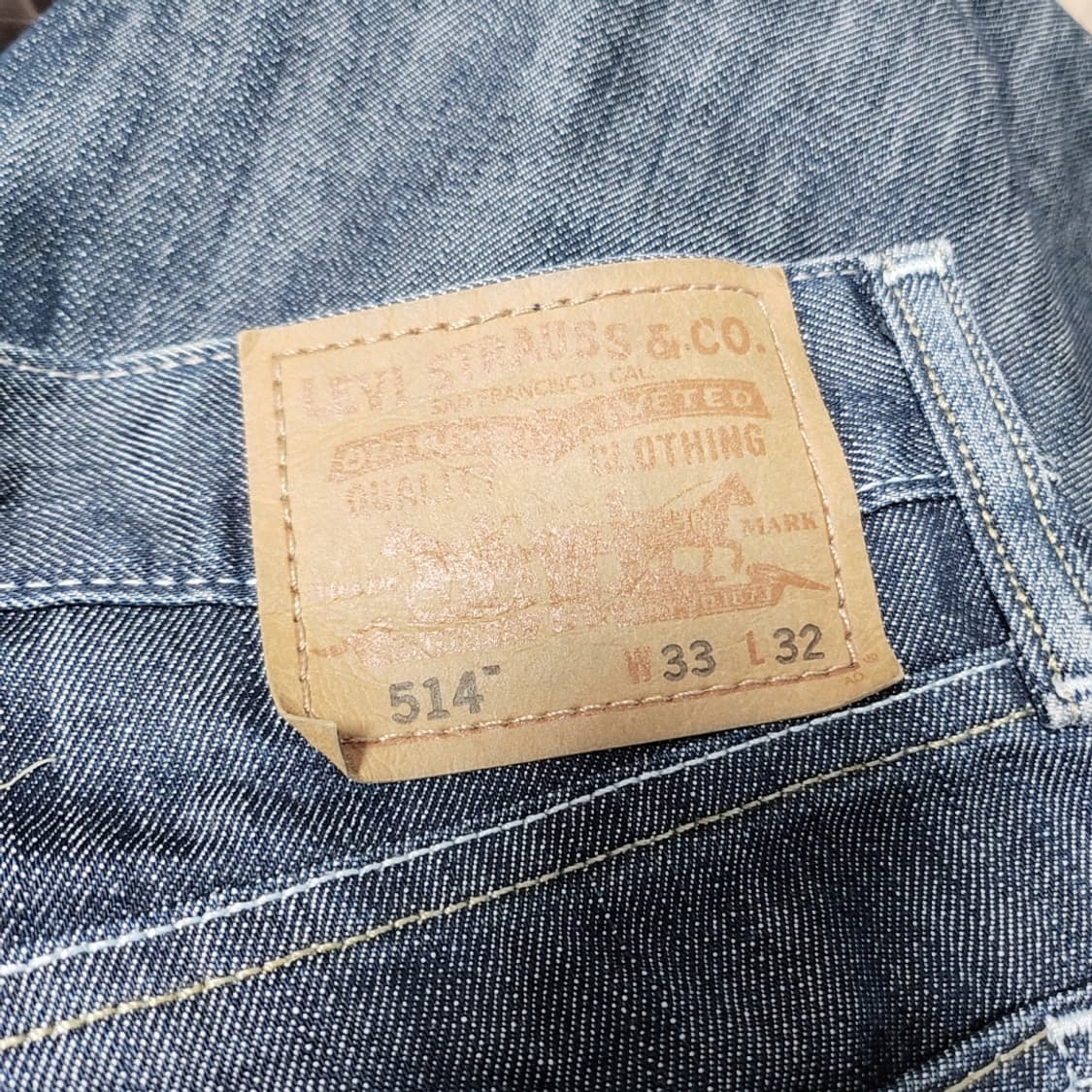 [33] 리바이스 와이드핏 USA 514 청바지 데님팬츠 상품이미지3