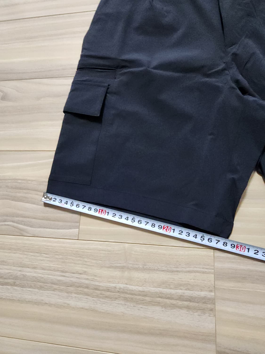 지오지아나일론우븐스판반바지쇼츠블랙 상품이미지7