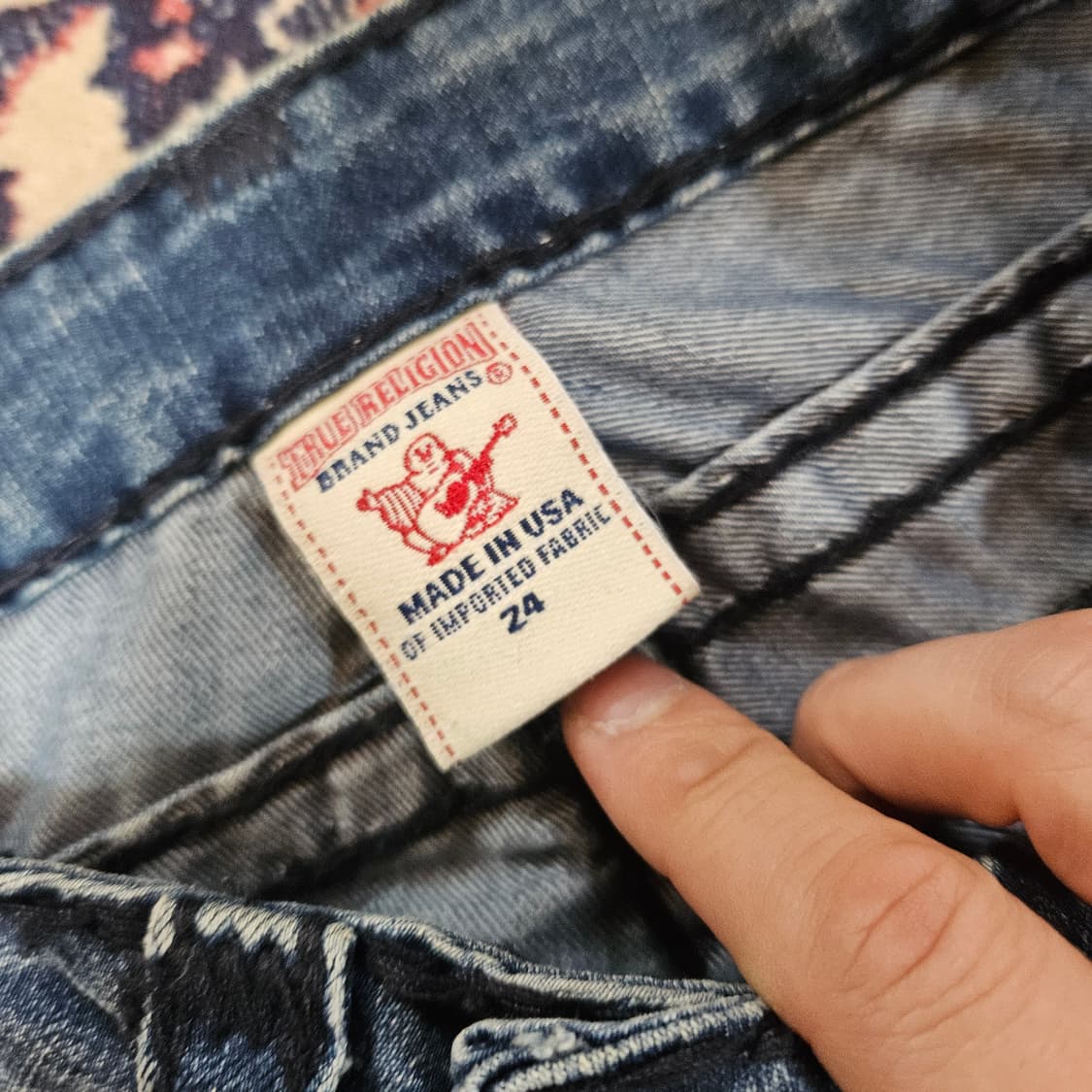 트루릴리전 00's 빌리 슈퍼 티 데님 팬츠 24 상품이미지7