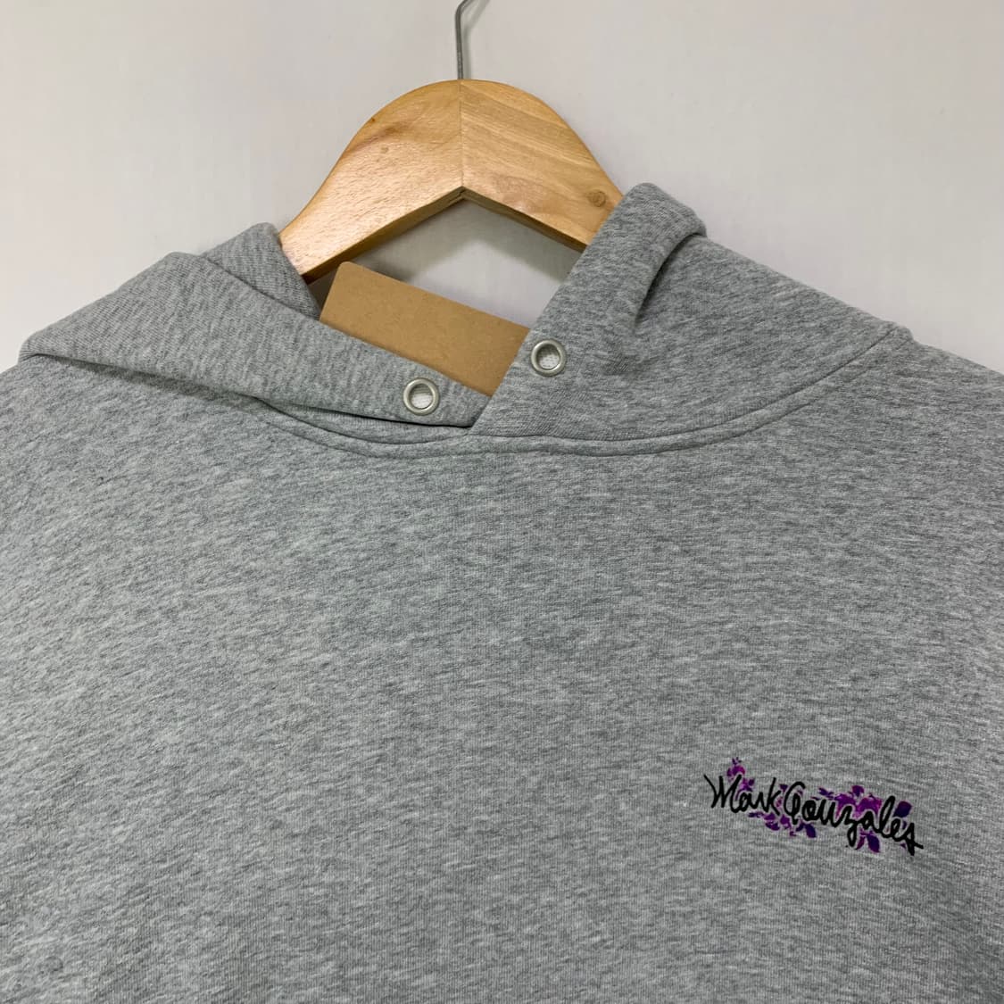 마크곤잘레스 빈티지 프린팅 후드티 그레이 M 남여공용 상품이미지7