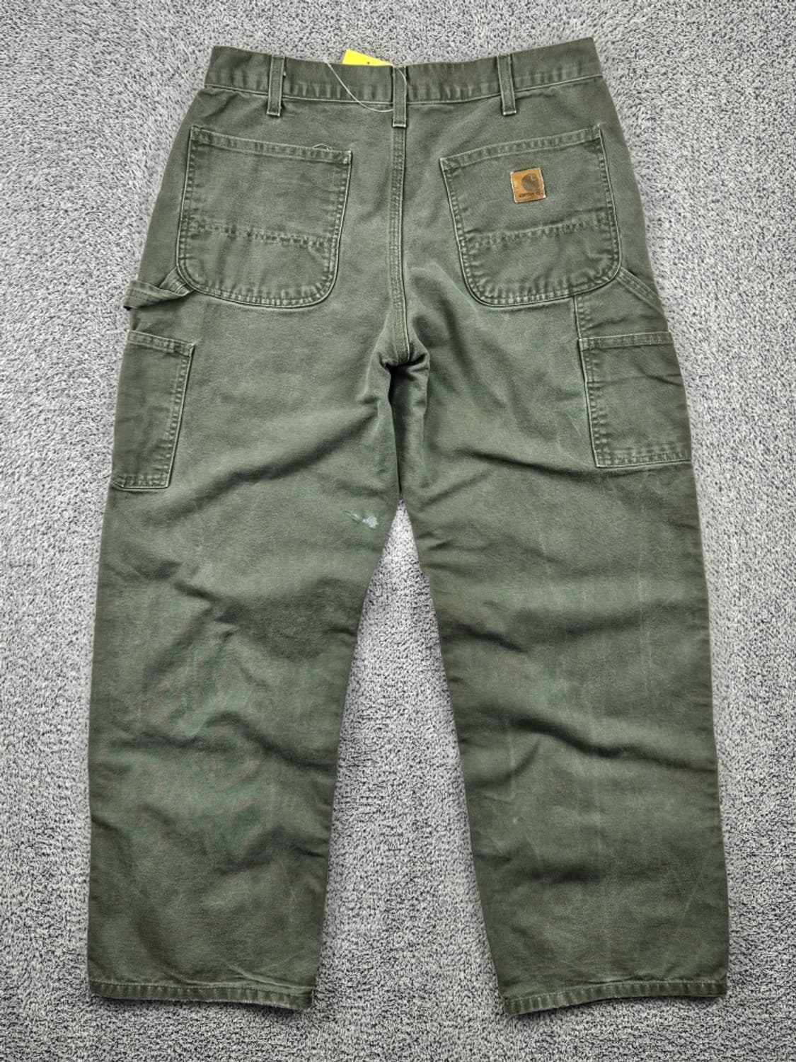 칼하트 덕캔버스 싱글니 카펜터 워크팬츠 ( 33X30 ) / 11734 상품이미지4