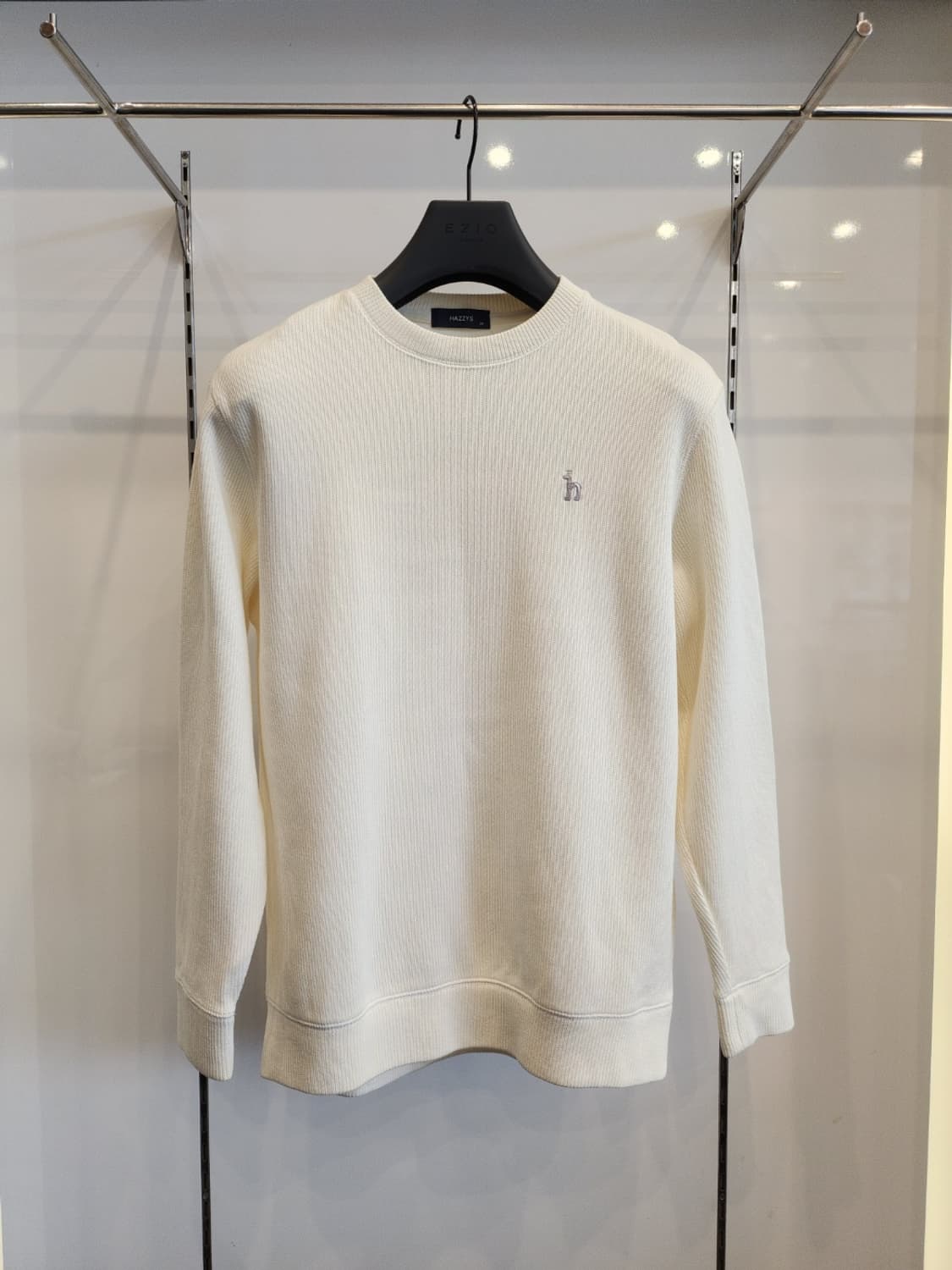 헤지스 아이보리맨투맨95(최상급) 상품이미지1