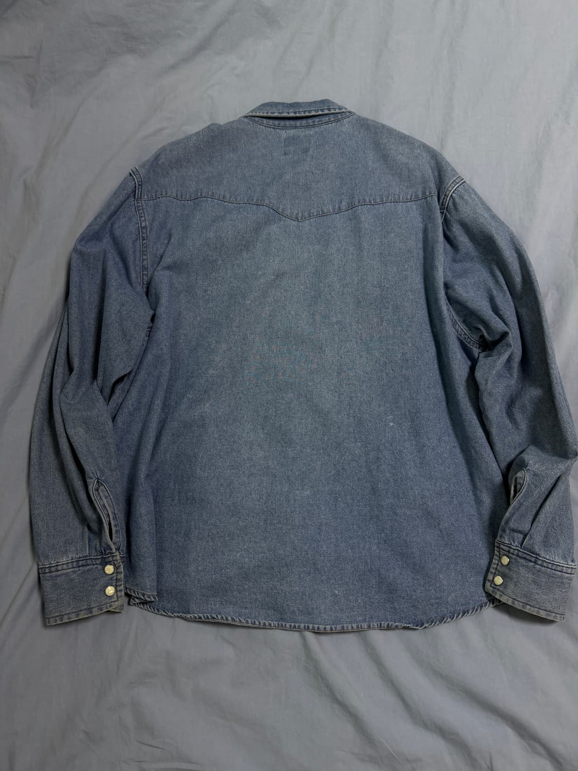 얼바닉30 웨스턴 데님 셔츠 상품이미지3