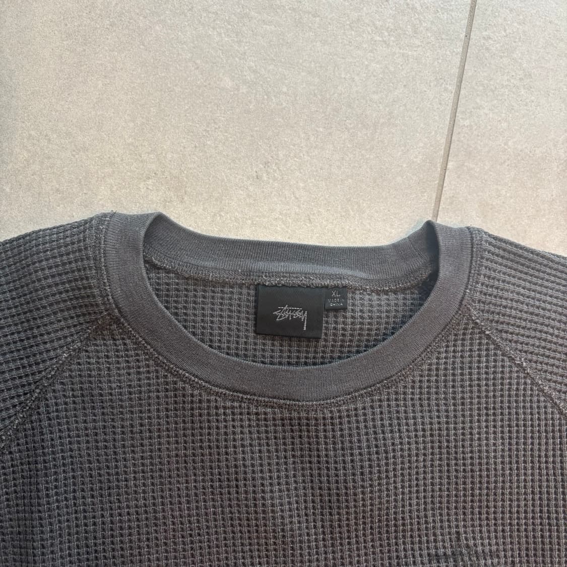 [XL] 스투시 래글런 써멀 롱슬리브 상품이미지4