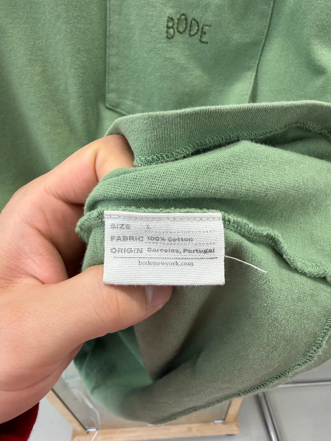 BODE embroidered pocket t-shirts 상품이미지5