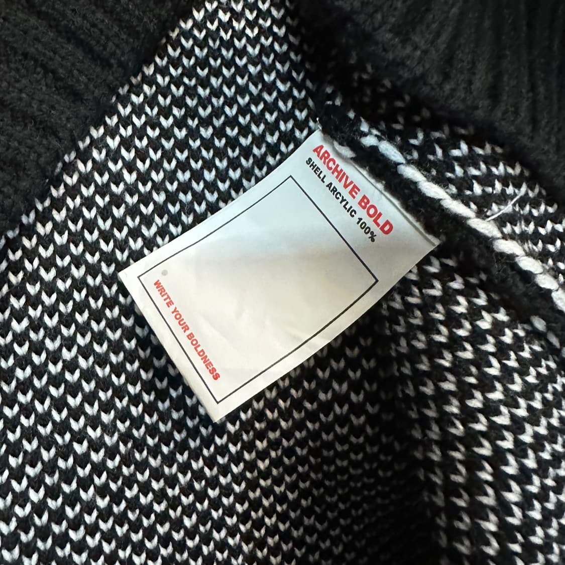 아카이브볼드 939 니트 상품이미지5