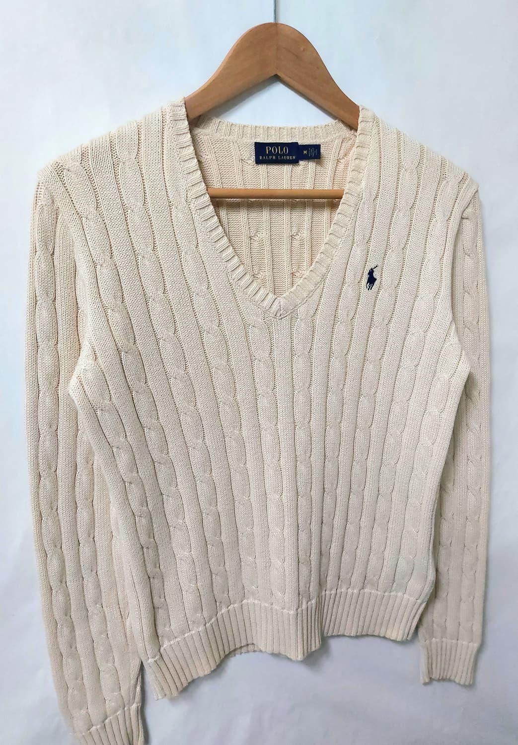 폴로 랄프로렌 면 니트 M 상품이미지6