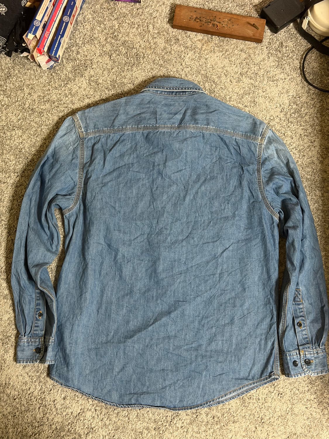 LL Bean 엘엘빈 데님 셔츠 상품이미지5