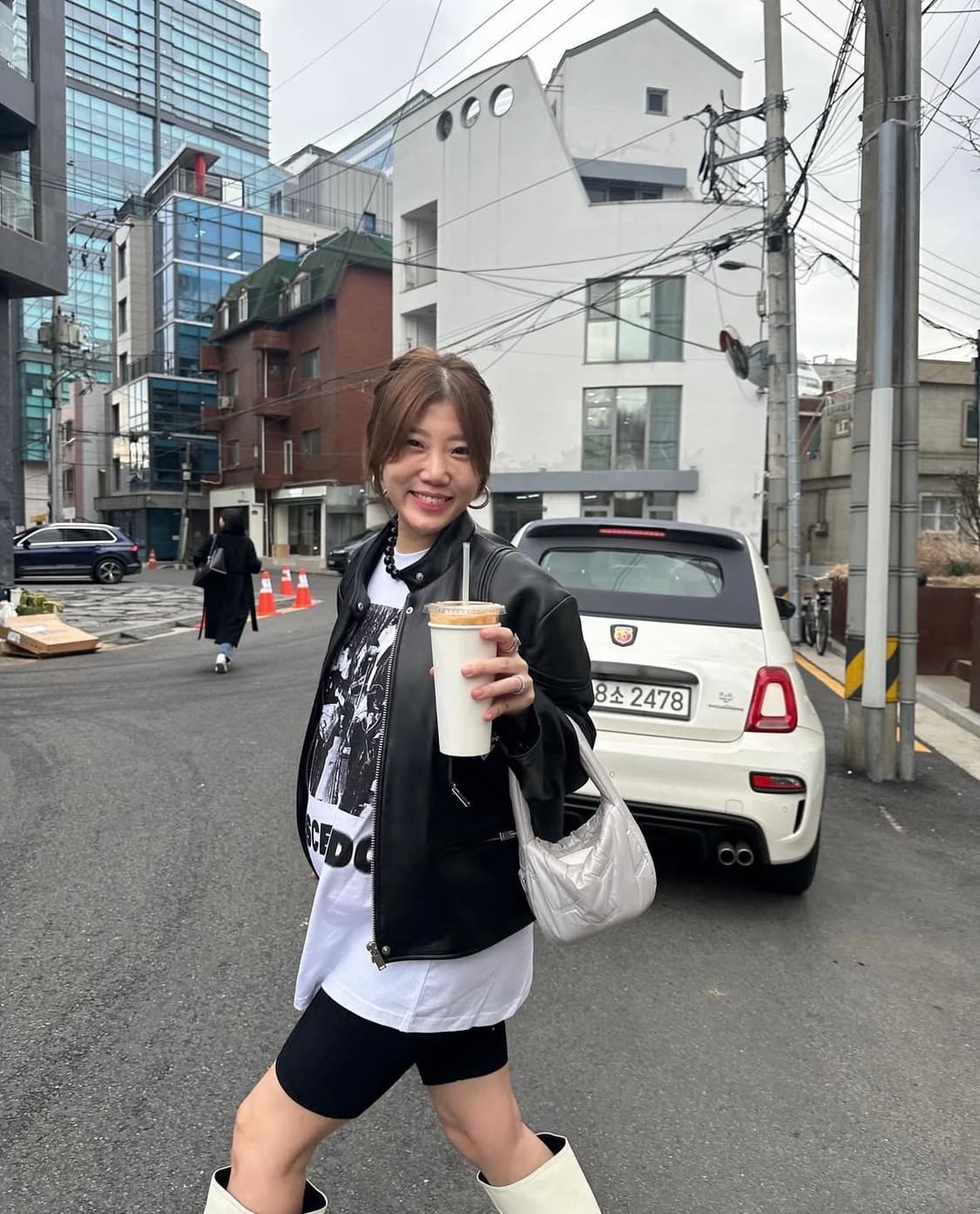 다이닛 레더 자켓 상품이미지5