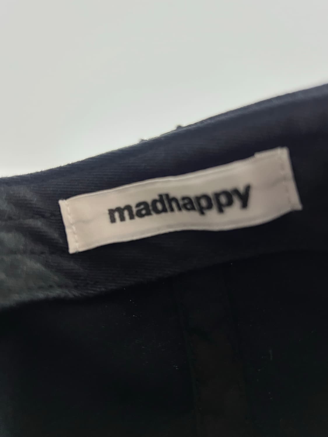 Madhappy 매드해피 볼캡 블랙  상품이미지6