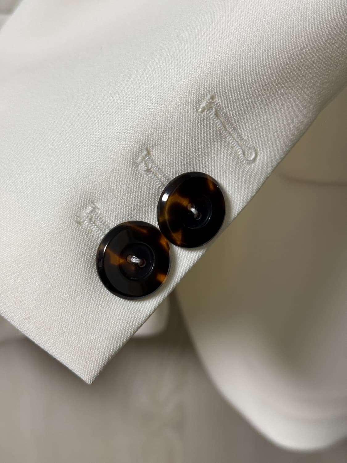 해프닝 433 화이트 테일러드 자켓 상품이미지7