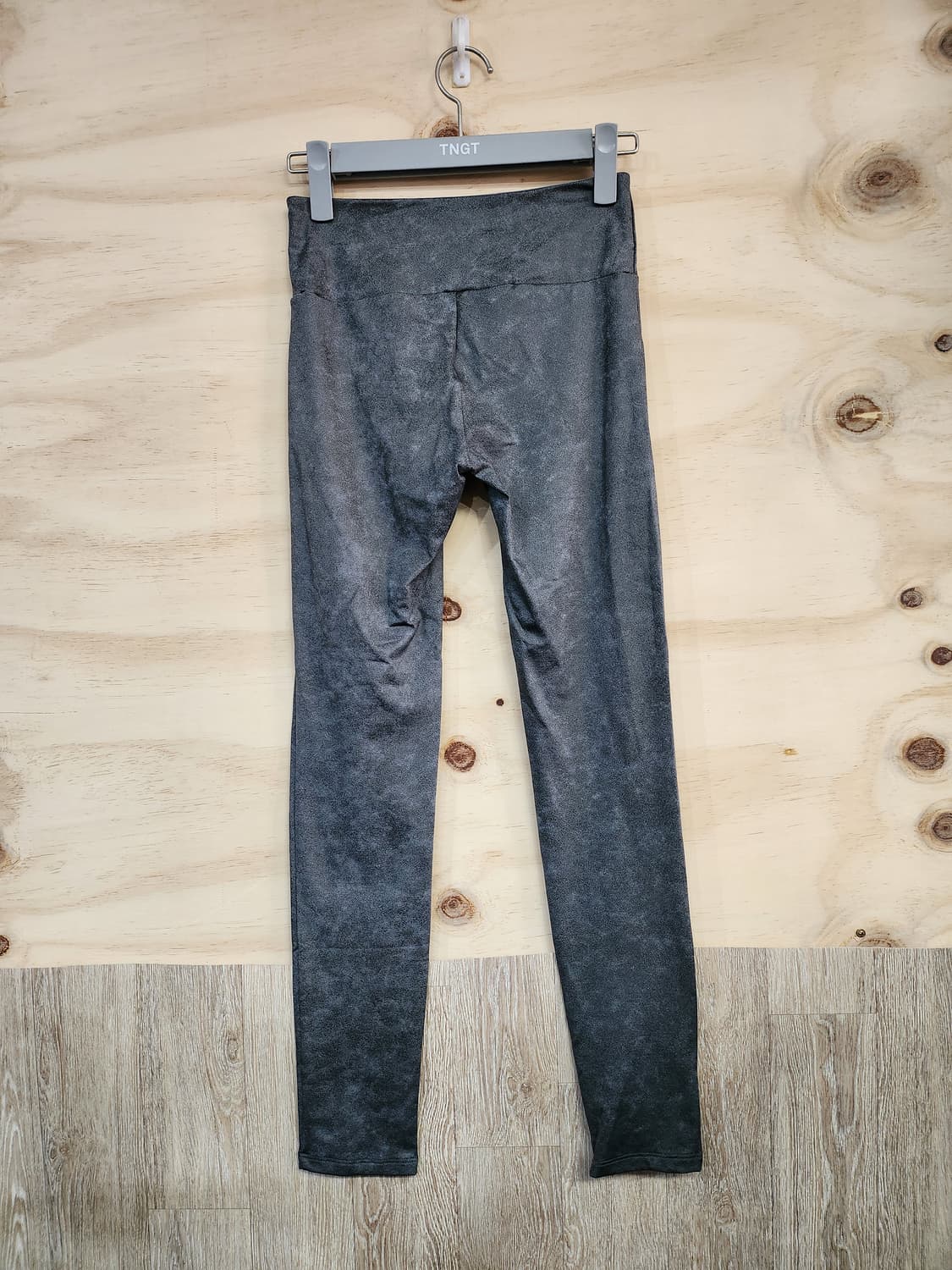 551) 깔제도니아 기모 비건레더 레깅스 상품이미지2