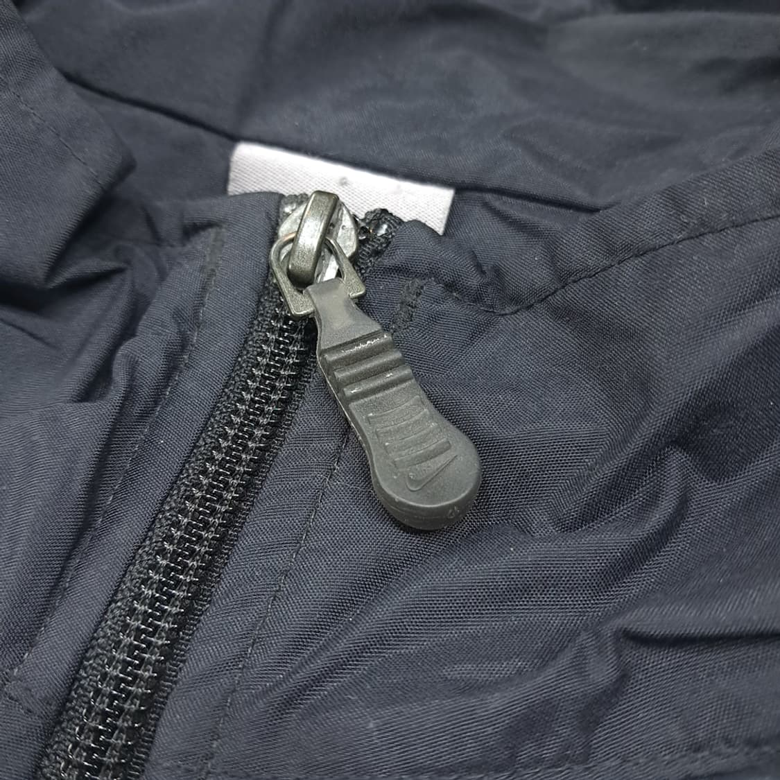 CL841 L 나이키 90s 필리핀판 빅로고 블랙 바람막이 자켓 상품이미지3