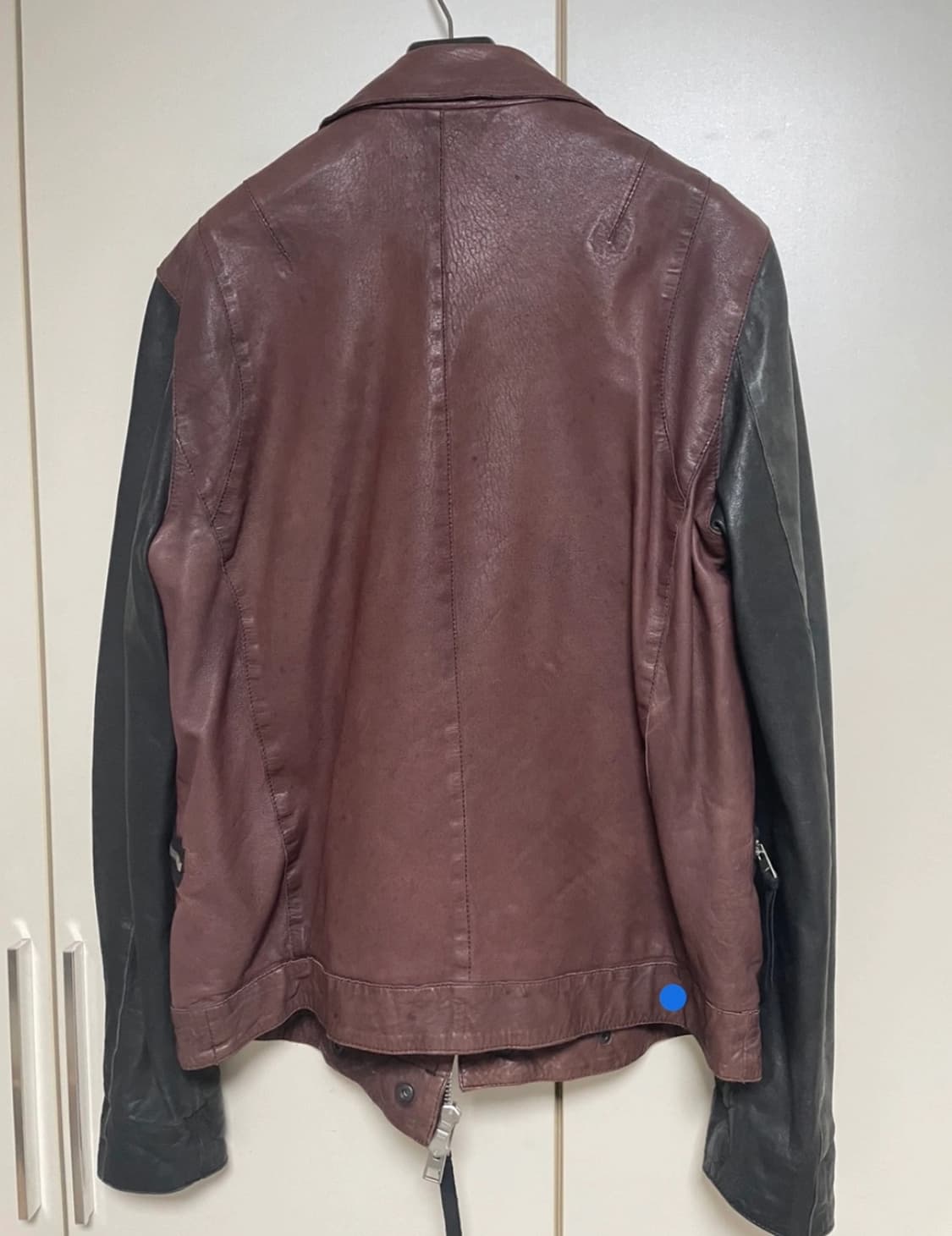 Allsaints 올세인츠 남성 바이커 양가죽 자켓 S 사이즈 상품이미지2