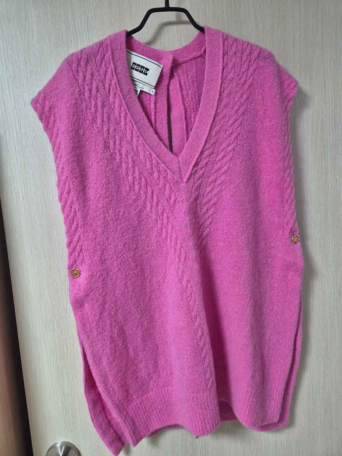 eenk 잉크 TIKI Transformable 모헤어 니트 베스트 상품이미지4