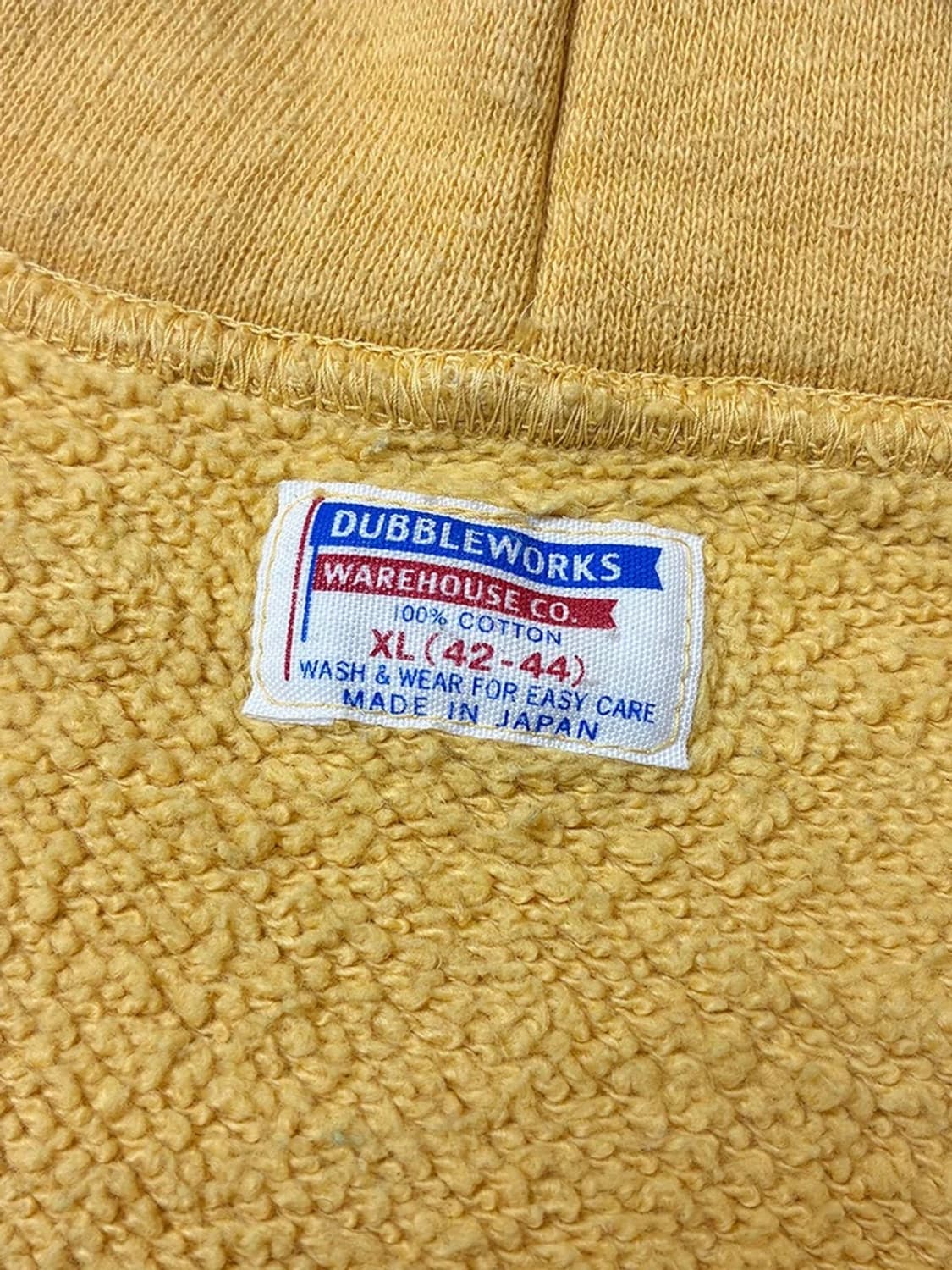 더블웍스 헤비코튼 하프집 오버 후드 티셔츠 PN5720 상품이미지6