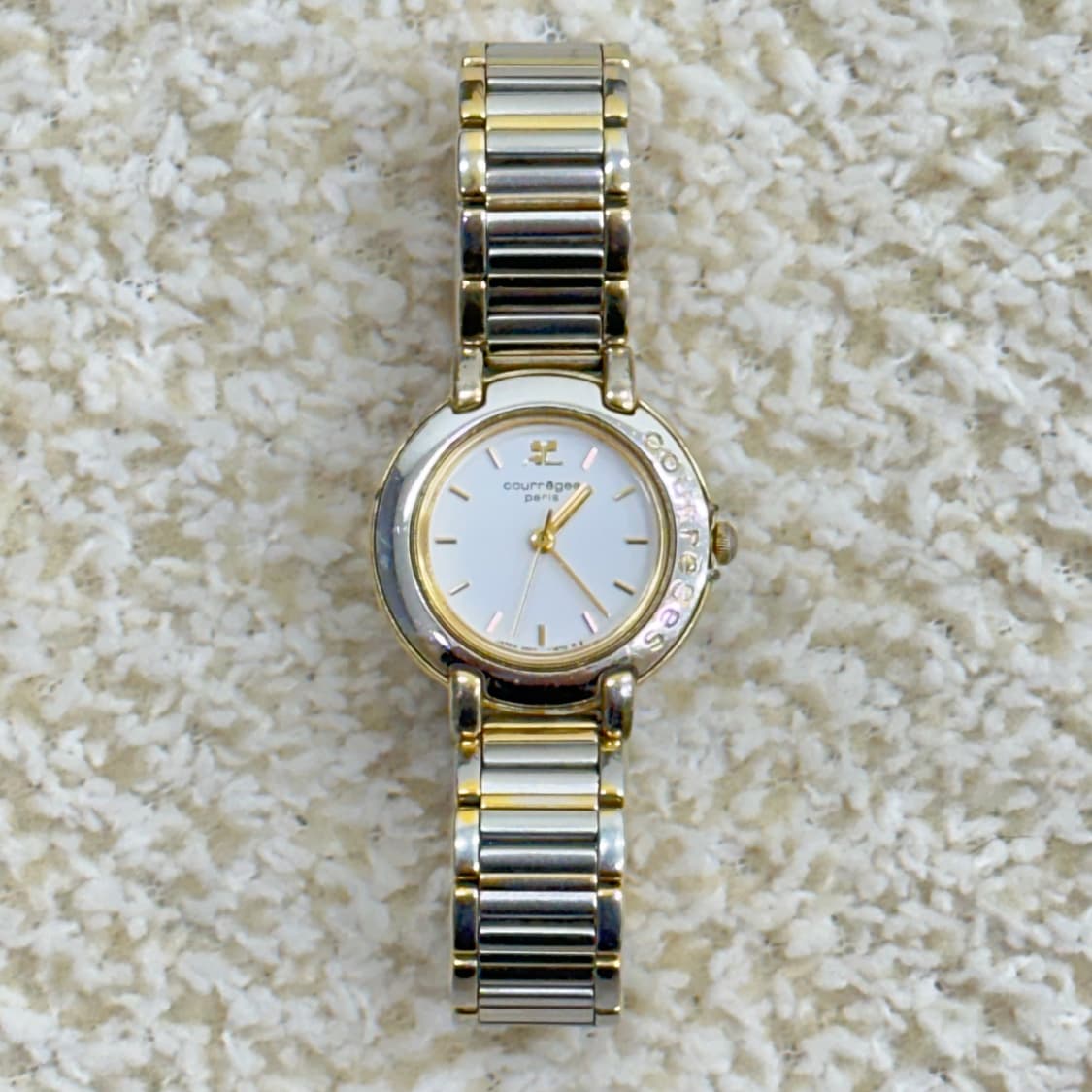 꾸레쥬 메탈 시계 상품이미지1