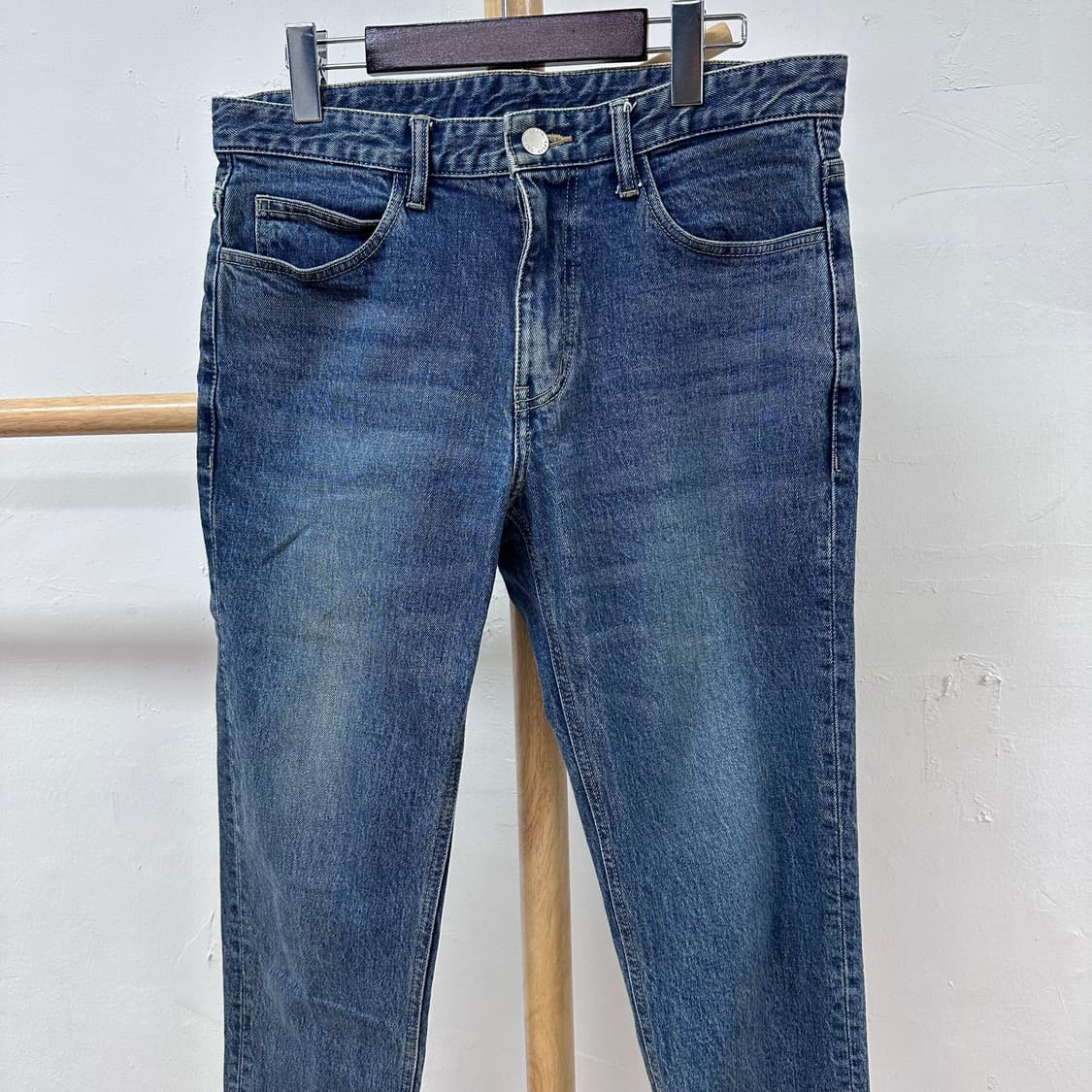 SOLID HOMME 솔리드옴므 레귤러 슬림핏 스판청바지 32 J12 상품이미지2